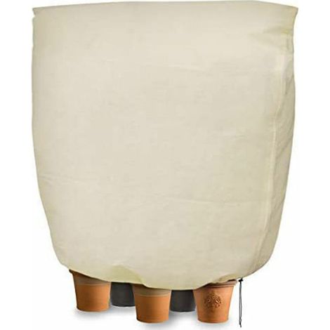 Protection hivernale pour plantes, couverture polaire d'hiver 80 g/m² pour plantes en pot et rosiers (240 x 200 cm) (1/5)