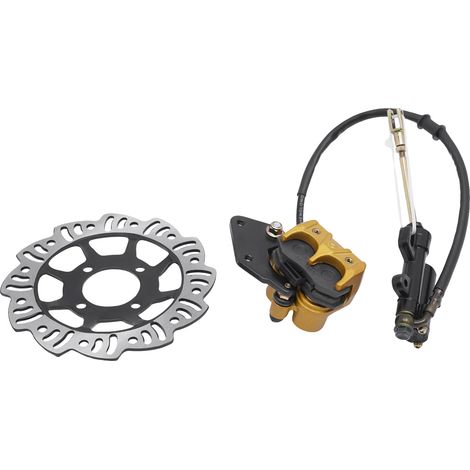 Hydraulisches Bremskit, Verbesserte Leistung, Einfache Installation, Gold (1/2)