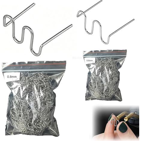 Agrafes De Soudage De Voiture, 1000 PCS Agrafes Chaudes Métal (1/5)