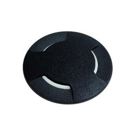 Recessed floor 3 emission BELGRADO-16 IP67 GX53 LED T2 10W 1190lm/1290lm/1210lm CRI80 3000K/4000K/6500K Nero