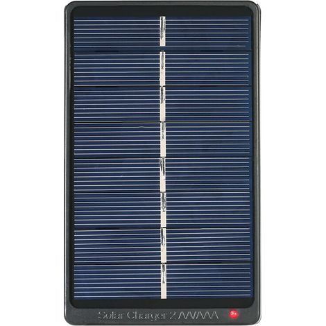 2 AA/AAA Chargeur de piles rechargeables Chargeur solaire 1W 4V Panneau solaire pour le chargement de la batterie (1/5)