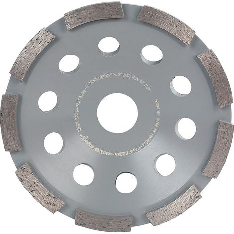 Meule diamantée Star Cup Sidamo - Simple couronne - 125 - 5 - 22,23 (1/4)