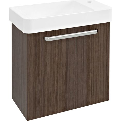 Meuble Lavabo LATUS VIII 51x50x28cm, Pin Rustique (1/2)