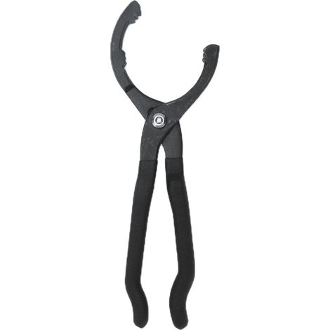 Clé de filtre à huile serrée antidérapante, fonctionnement pratique, outil d'élimination de haute dureté en acier au carbone 300mm (1/5)