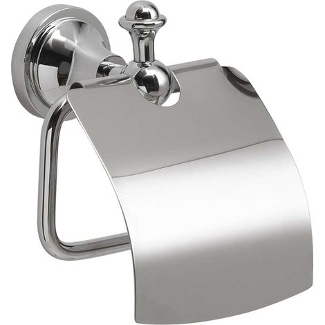 Sapho Gedi Nevis - Toilettenpapierhalter mit Deckel, Chrom NV2513 (1/4)