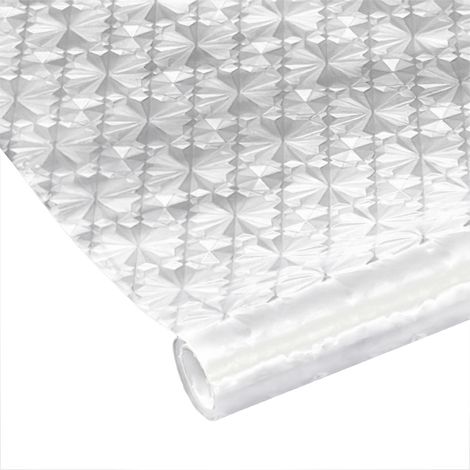 Feuille adhésive translucide géométrique 45 cm x 20 mètres