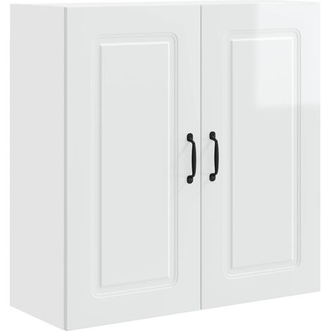 Maison Exclusive - Pannello lavastoviglie Kalmar Bianco Lucido 80 x 31 x 80 cm
