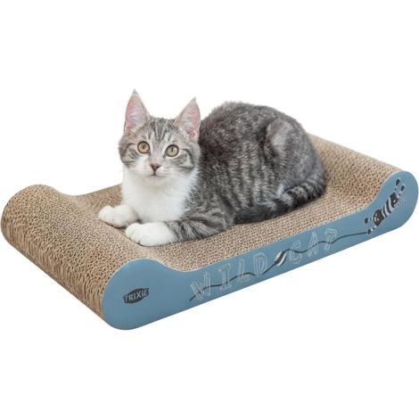 Carton griffoir solide Wild Cat pour chat – 41 × 24 × 7 cm (1/5)