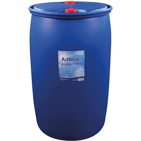 Banyo – Fût AdBlue® 210l – Solution d'urée 32,5% – Norme ISO 22241-1 – Réduit les émissions polluantes – Compatible avec moteurs diesel