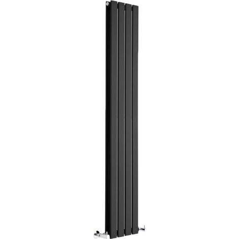Radiateur Design Delta - Vertical Noir 160 cm x 28 cm x 5.8 cm 882 Watts