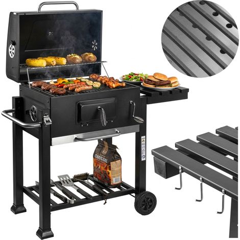 Barbecue a carbone Vulcan da giardino con griglia in ghisa (1/5)