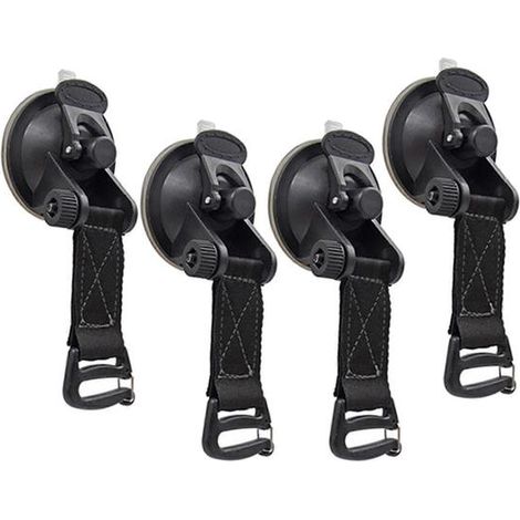 Lot de 4 ventouses d'ancrage pour bâches de camping et de piscine (1/5)