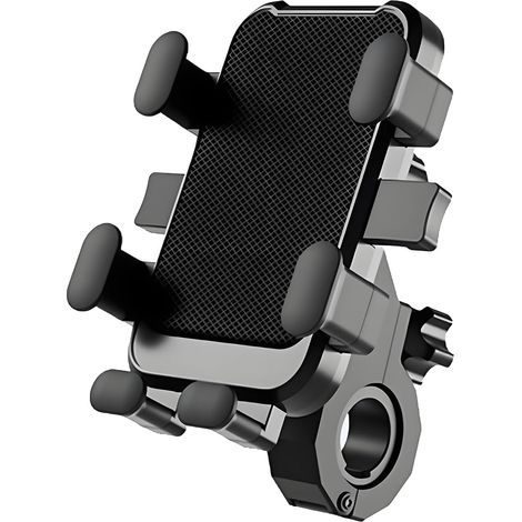 Handyhalterung für Motorräder, Roller, Telefonclip, 360° drehbar, trillingen gedompt