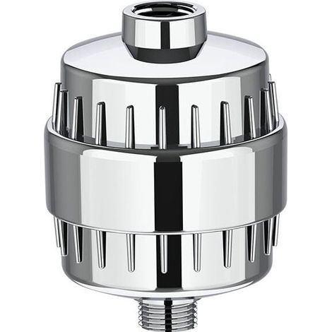 34 Stage Vitamin C Shower Filter for Hard Water - Water Softener Shower Head Filter with Replaceable Multi-Stage Filter Cartridge to Remove Chlorine and Heavy Metals (1/4)