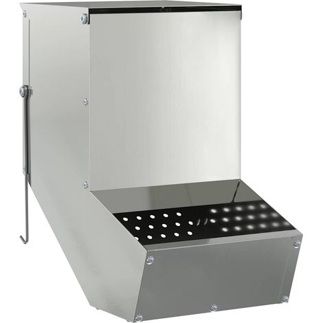 Distributeur pour lapins Argent 17,5 x 26 x 28,5 cm