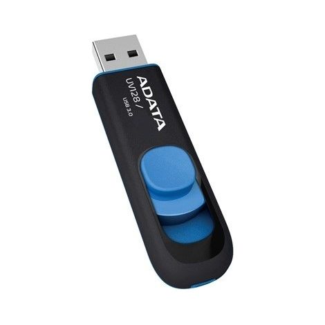 ADATA DashDrive UV128 32 Go clé USB USB Type-A 3.2 Gen 1 (3.1 Gen 1) Noir, Bleu (1/2)