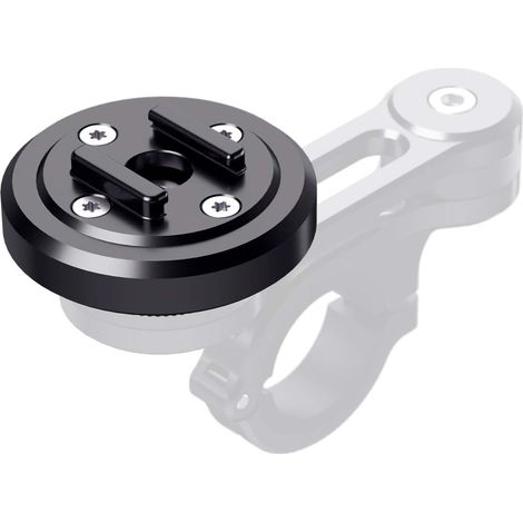 1 - Support De Téléphone - Anti Vibration - Aluminium Aérospatial - Rotation 360 Degrés - Pour Moto Et Vélo - Noir (1/5)