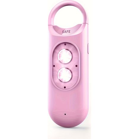 Alarme personnelle 130 dB, alarme d'urgence rechargeable par USB, dispositif de sécurité pour la protection personnelle des femmes et des personnes âgées (FMY) (1/5)