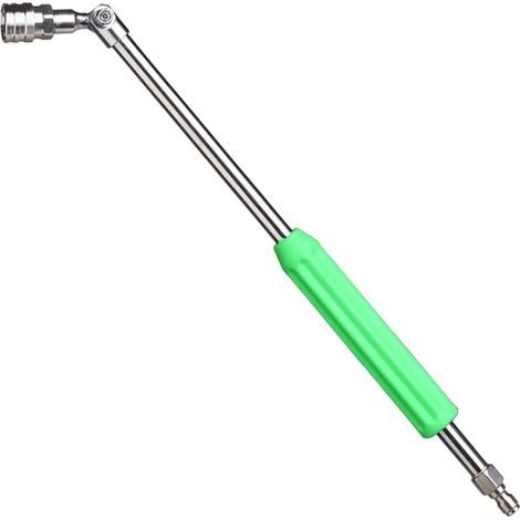 Outil de nettoyeur haute pression, tige d'extension réglable à 270 degrés en acier inoxydable 1/4 connexion rapide, pour nettoyage de voiture (B) (1/5)