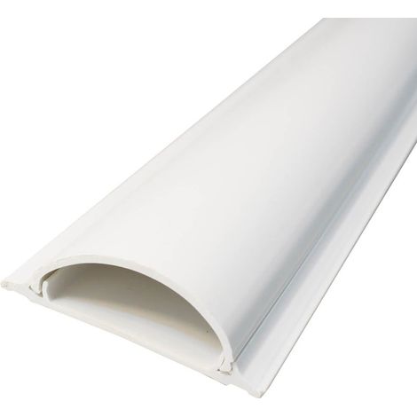 IluminaShop - Canaleta Electrica de Suelo Adhesiva 15x50mm (2 Metros)