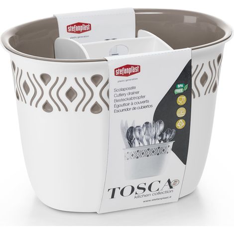 Stefanplast SCOLAPOSATE TOSCA bianco/tortora chiaro