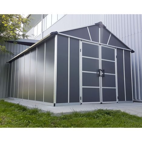 Palram - Canopia | Yukon Caseta De Jardín Cobertizo Multi Capa 519X332X252 cm Gris (1/5)