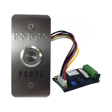 Golmar TT03I/NH Illuminated surface-mounted button - NO/NC contact - Disability standard - on engraved plate