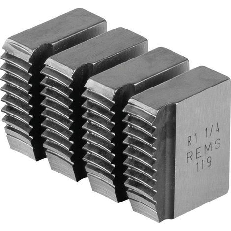 Tagliare le mascelle R 1 1/4 REMS Routing tubo r conico re ISO 7-1. EN 10226