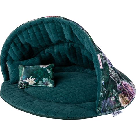 Muschelbett L Großes Bett für Kaninchen Schweinchen Romantische Ecke