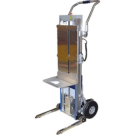 Matisère – Diable élévateur électrique 1000mm – Charge 170kg – Moteur étanche IP54 – Roues increvables Ø260mm – SME170 (1/5)