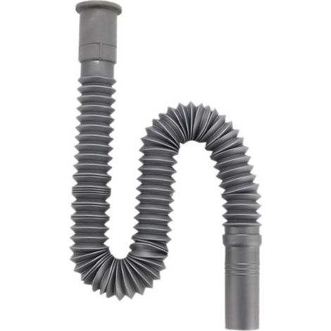 Tuyau Dévacuation Flexible et Extensible pour évier de Cuisine et Lavabo Résistant Corrosion Installation Facile et Ajustable Compatible Machine Ver et Lave (1/5)