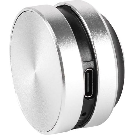 Haut-Parleur Bluetooth À Conduction Osseuse Sans Fil,Haut-Parleur Portable Avec Son Stéréo Fort,Microphone Intégré,Boîte De Son Com