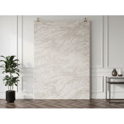 BOBOCHIC - Tapis tissage Gobelin CALIE uni 160x230 Beige (1/5)