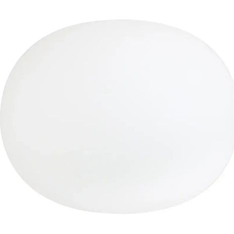[GEBRAUCHT] B-Ware Flos Wandleuchte Lampe Glo Ball Glas Weiß E27 Mundgeblasen 33cm