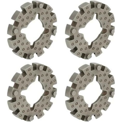 4 Pcs Adaptateur de Lame,Adaptateur Universel pour Lame Scie Oscillante,Adaptateur Oscillante,Starlock Robuste et Facile à Utiliser - (1/5)