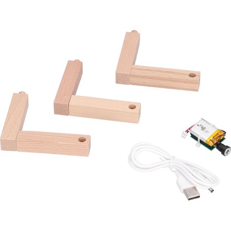 Lampe de chevet double couleur LED en forme de lune, kit DIY avec wafer chip, câble USB inclus. (1/5)