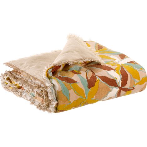 VIVARAISE - Édredon imprimé Alina Dragée - 85 x 200 cm (Housse 100 % coton, Garnissage 100 % polyester) - Vivaraise (1/3)
