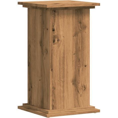 Portavaso per fiori 33 x 33 x 60 cm in legno ingegnerizzato marrone 020045147