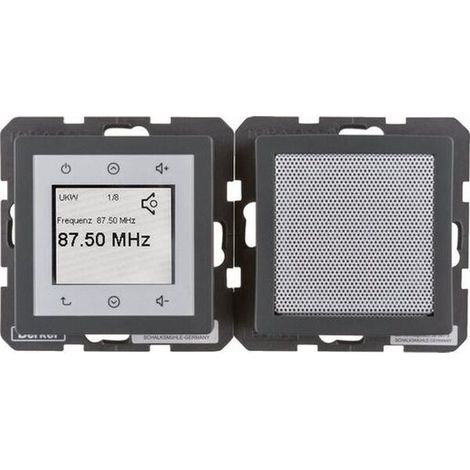 Berker Q.X RADIO DAB+/BT ANT MATT / BERKER 30806086 RADIO SET 30806086