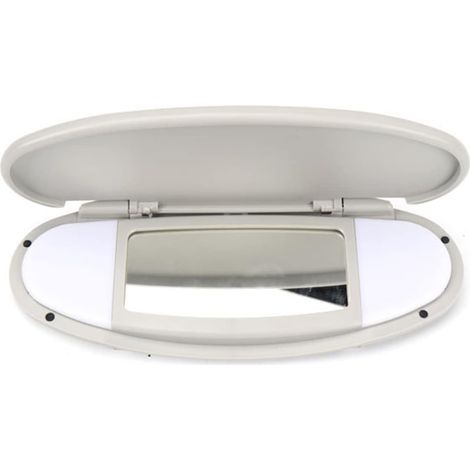 Miroir de Maquillage de Voiture, Pare-Soleil Miroir de courtoisie Couverture Pare-Soleil Miroir Couverture Remplacement Compatible avec Mini R55 R56 R60 2007-2014 (1/5)