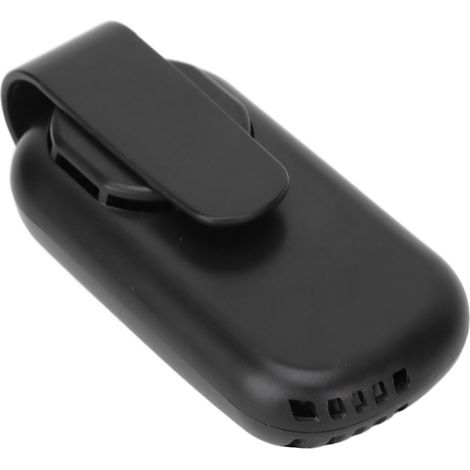 Ventilateur de masque personnel rechargeable USB-C, rafraîchissant et respirant, pour visage, sport, camping, voyage, noir, portable, silencieux, avec batterie intégrée, idéal pour randonnée, course,  (1/5)