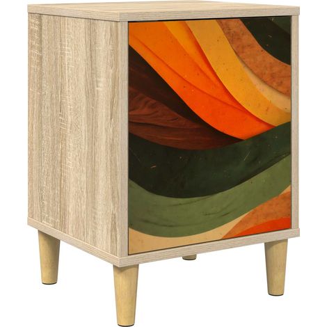 Armadio da Notte BONN Rovere Sonoma 36 x 33 x 50 cm vidaXL (1/5)