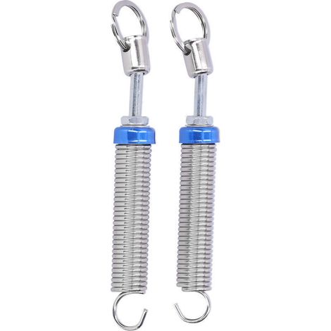 2 pièces ressort de levage de coffre réglable automatique pour couvercle de botte de queue automatique abaissement à distance dispositif ouvert argent bleu