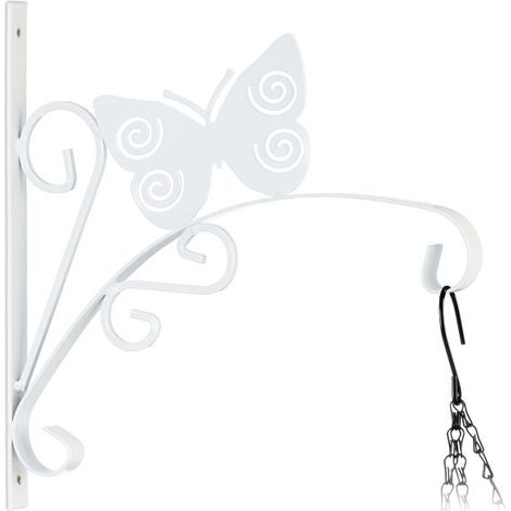 Hanging Basket Bracket with Butterfly (1/5)