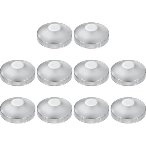 10 Pièces Chapeau de Poteau Clôture 102 mm Dôme Extérieur (1/5)