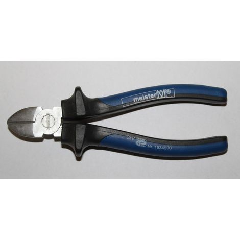 MASIDEF-MEISTER TRONCHESE TAGLIO LATERALE MANICI BIMATERIALE BLU/NERO 160 MM