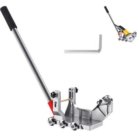 Support de machine à joint transparent pour meuleuse d'angle, kit d'outils modernisé, support de nettoyage pour carrelage, outils élégants (1/5)