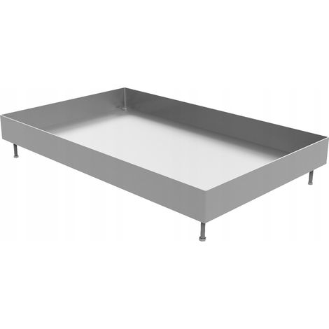 Braciere in acciaio inox con cassetto raccogli cenere per costruire un barbecue 40x40 cm (1/4)