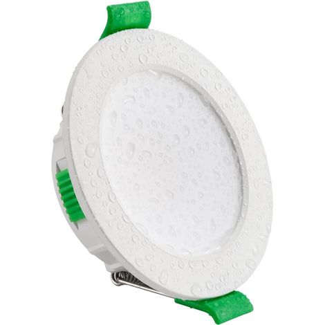 Spot LED Encastrable Nickel Salle de Bain 4W