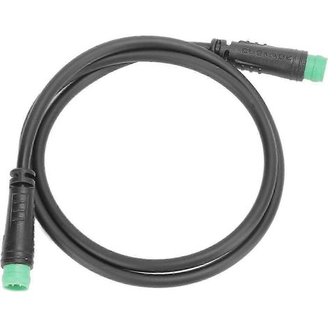 Câble d'extension étanche pour compteur de vélo électrique, 5 broches, compatible Bafang mâle-mâle. WHBYV (1/4)